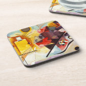 Dessous-de-verre Kandinsky jaune bleu (Côté gauche)