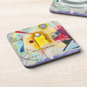 Dessous-de-verre Kandinsky jaune-rouge-bleu (Côté gauche)