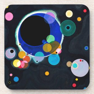 Dessous-de-verre Kandinsky Plusieurs Cercles Artwork