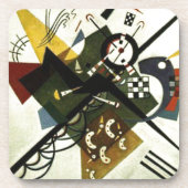 Dessous-de-verre Kandinsky Sur White II (Devant)