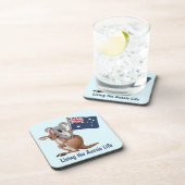 Dessous de verre Kangaroo et Koala (Côté Droit)