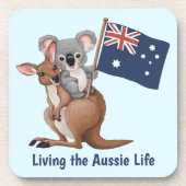 Dessous de verre Kangaroo et Koala (Devant)