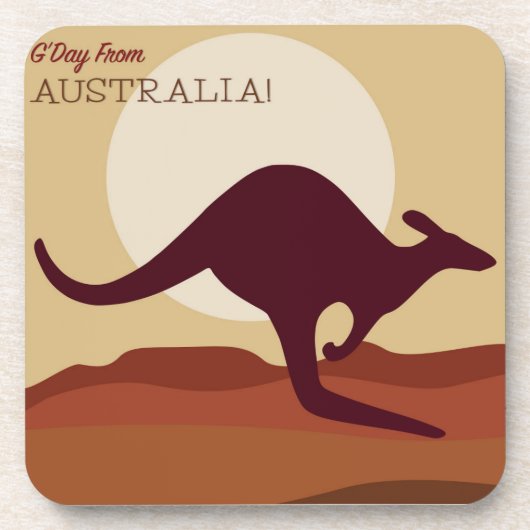 Dessous-de-verre Kangaroo externe (Devant)