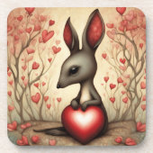 Dessous-de-verre Kangaroo Love 1 (Devant)