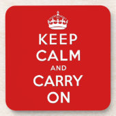 Dessous-de-verre Keep calm (Devant)