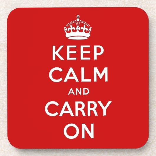 Dessous-de-verre Keep calm (Devant)