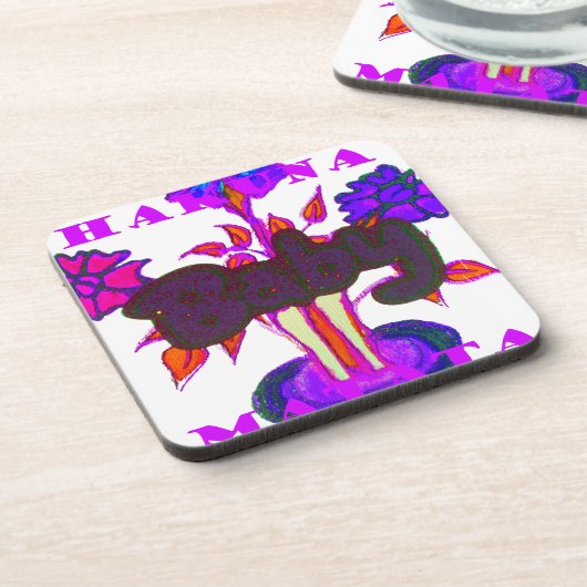 Dessous-de-verre Kenya Heart Art : I Love Kenya (Côté gauche)