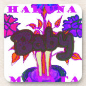 Dessous-de-verre Kenya Heart Art : I Love Kenya (Devant)