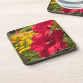 Dessous-de-verre Ketmie rouge (Côté gauche)