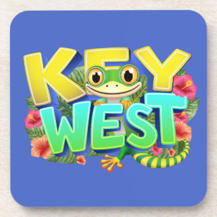 Dessous-de-verre Key West Gecko Floride