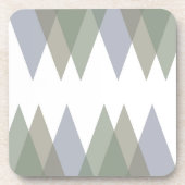 Dessous-de-verre Khaki triangles (Devant)