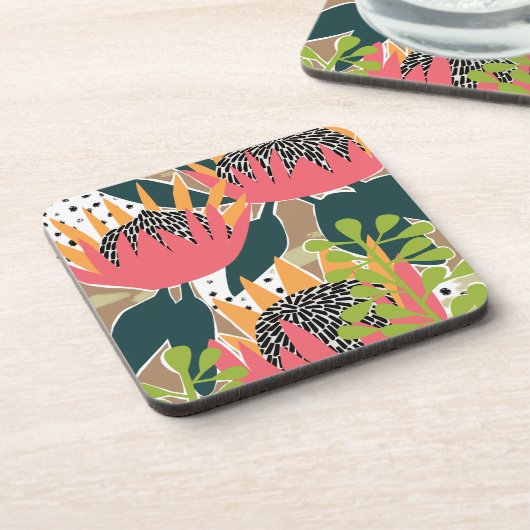 Dessous-de-verre King Protea I (Côté gauche)