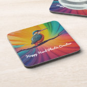Dessous-de-verre Kingfisher Happy (Côté gauche)