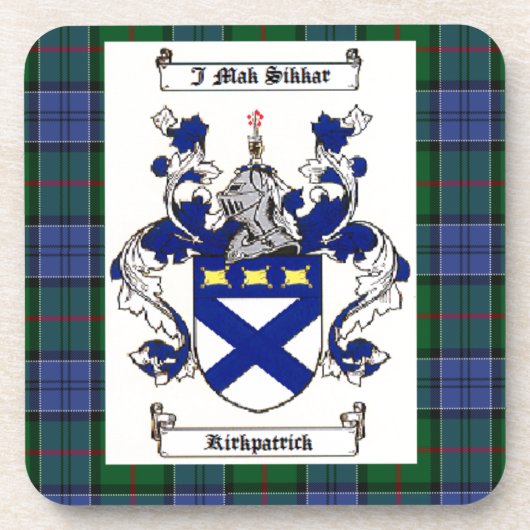 Dessous-de-verre Kirkpatrick (Devant)