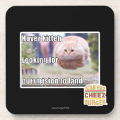 Dessous-de-verre Kitteh de vol plané (Devant)