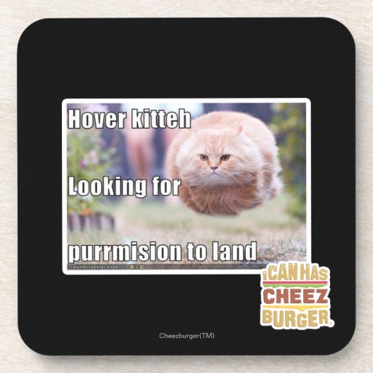 Dessous-de-verre Kitteh de vol plané (Devant)