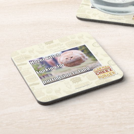 Dessous-de-verre Kitteh de vol plané (Côté gauche)