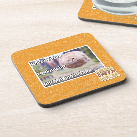 Dessous-de-verre Kitteh de vol plané (Côté gauche)