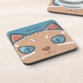 Dessous-de-verre Kitty Chat Faced (Côté gauche)