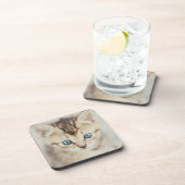 Dessous-de-verre Kitty observé par bleu (Côté Droit)