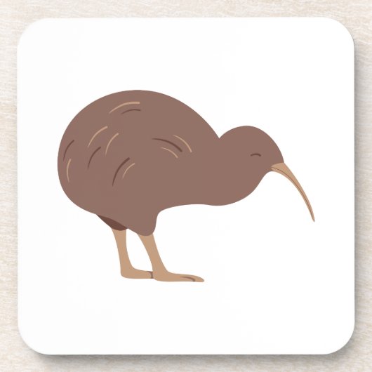 Dessous-de-verre Kiwi néo-zélandais (Devant)