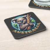 Dessous-de-verre Koala Australien (Côté gauche)
