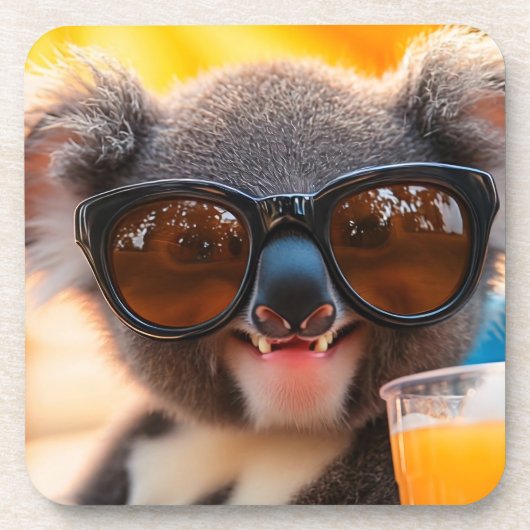 Dessous-de-verre Koala avec feeling (Devant)