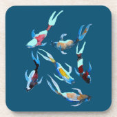 Dessous-de-verre Koi Fish aquarelle (Devant)