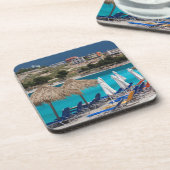 Dessous-de-verre Ksamil, front de mer (Côté gauche)