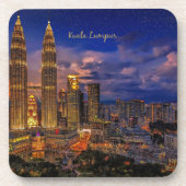 Dessous-de-verre Kuala Lumpur skyline (Devant)