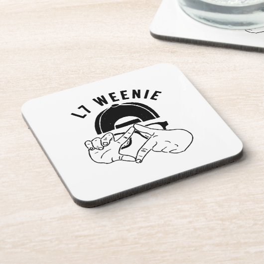 Dessous-de-verre L7 Weenie (Côté gauche)