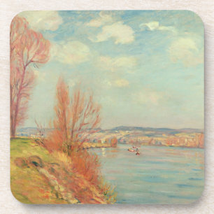 Dessous-de-verre La baie et la rivière, 1901 (huile sur la toile)