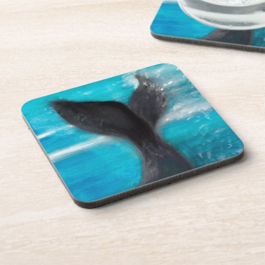 Dessous-de-verre La baleine (Côté gauche)