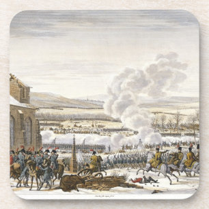 Dessous-de-verre La bataille de Preussisch-Eylau, le 9 février