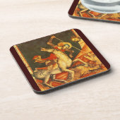 Dessous-de-verre La bataille de Saint George avec le Dragon (Côté gauche)