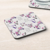 Dessous-de-verre La beauté vient du motif d'intérieur (Côté gauche)