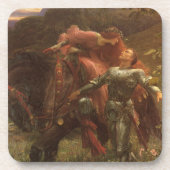 Dessous-de-verre La Belle Dame sans Merci par Sir Frank Dicksee (Devant)