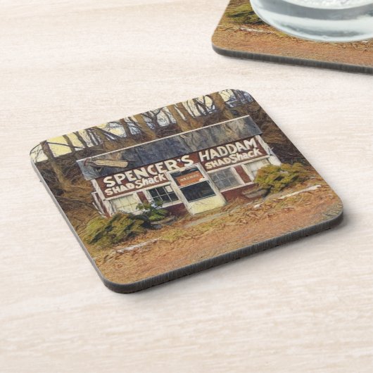 Dessous-de-verre La cabane de spencer (Côté gauche)