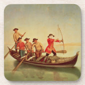 Dessous-de-verre La chasse à canard (Devant)