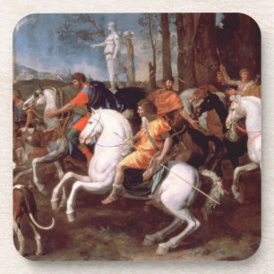 Dessous-de-verre La chasse à verrat de Calydonian, 1637-38