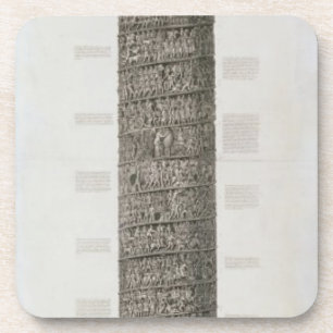 Dessous-de-verre La colonne de Trajan (gravure)