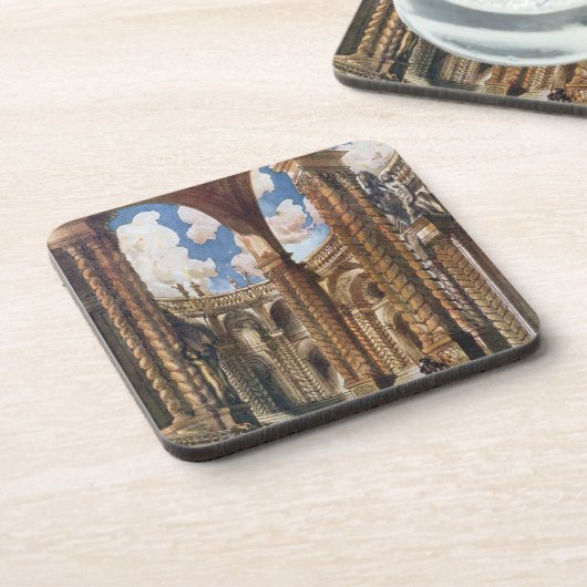 Dessous-de-verre La conception de paysage pour les fiançailles, du (Côté gauche)