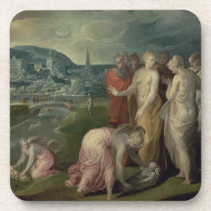 Dessous-de-verre La conclusion de Moïse (huile sur la toile)