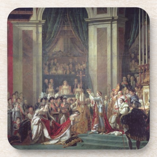 Dessous-de-verre La consécration du napoléon d'empereur (Devant)