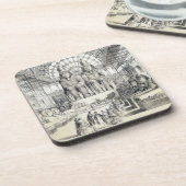 Dessous-de-verre La cour de Nubian chez Crystal Palace dans (Côté gauche)