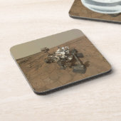 Dessous-de-verre La Curiosité A Rover Sur La Surface De Mars. (Côté gauche)