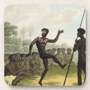 Dessous-de-verre La danse, aborigènes de Nouvelle-Galles du Sud
