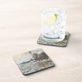 Dessous-de-verre La débâcle de la glace par Claude Monet (Côté Droit)