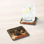 Dessous-de-verre La déviation du Moccoletti - le dernier fou gai (Côté Droit)