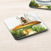 Dessous-de-verre La fée des tabourets (Côté gauche)